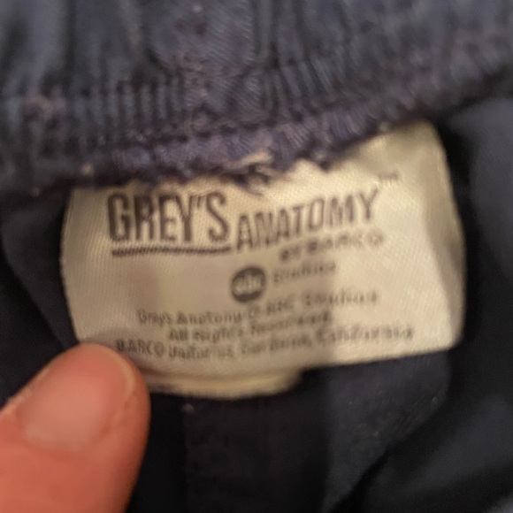 Women’s Grey’s Anatomy Scrub Set Medium Navy - Picture 7 of 7